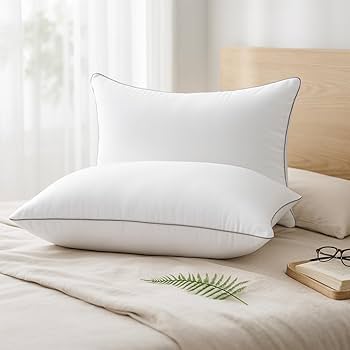 Amazon.com: HUXMEYSON Pillows Standard Size Set of 4, Bed